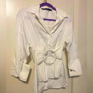White formal shirt